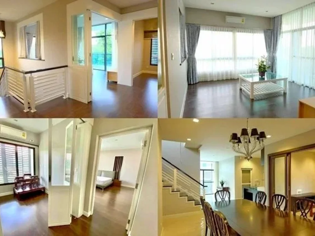 บ้านเดี่ยวหรู 2 ชั้น สวน 86ตรวให้เช่า คฤหาสน์