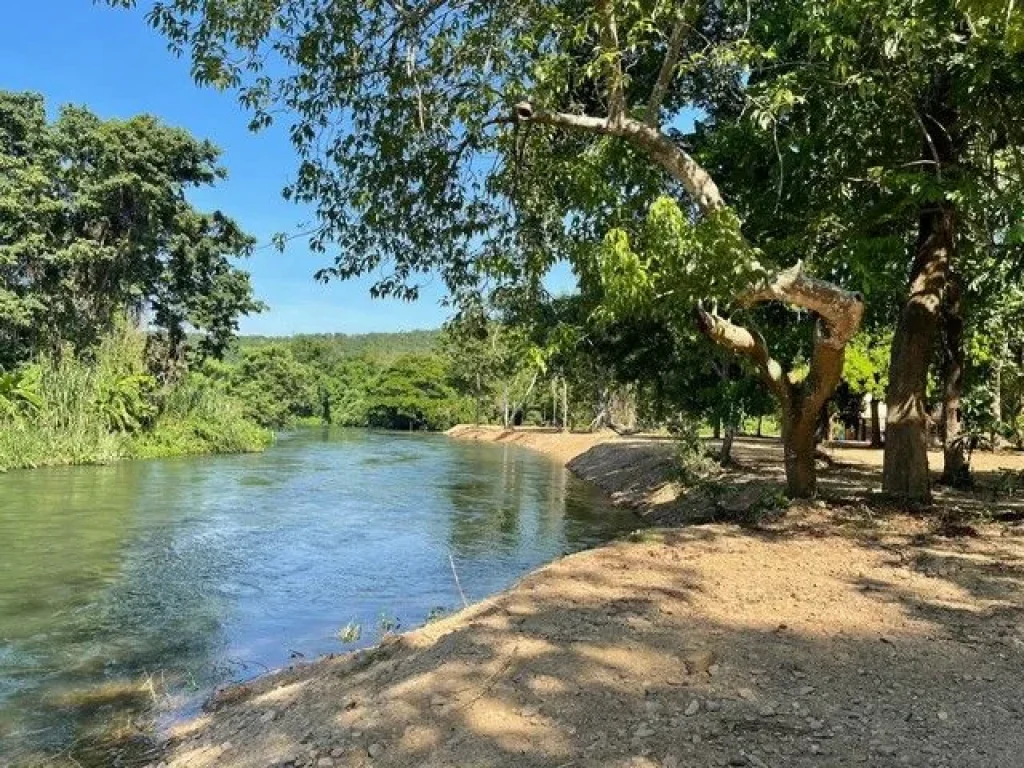 ขายที่ดินติดแม่น้ำเพชรบุรี ที่ดินริมน้ำ ที่ดินติดแม่น้ำเพชรบ