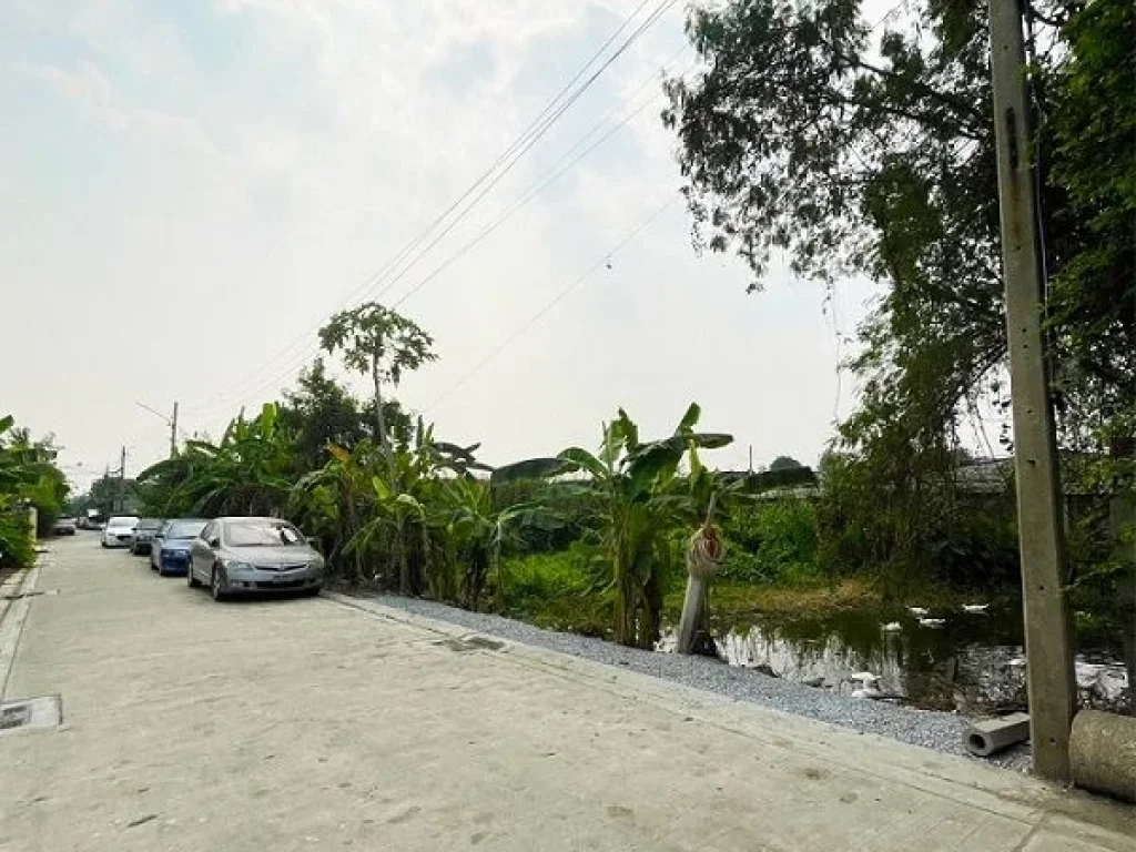 ขายที่ดินเปล่า99ตรว ซสุขี118 ตบางพูน ทำเลดี เดินทางสะดวก