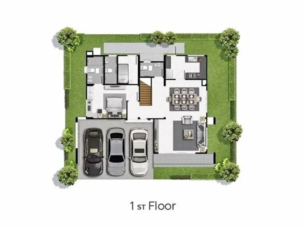 ชัยพฤกษ์ สวนรอบบ้าน 4นอน เซ็นทรัล แจ้งวัฒนะ ให้เช่าบ้านเดี่ยว