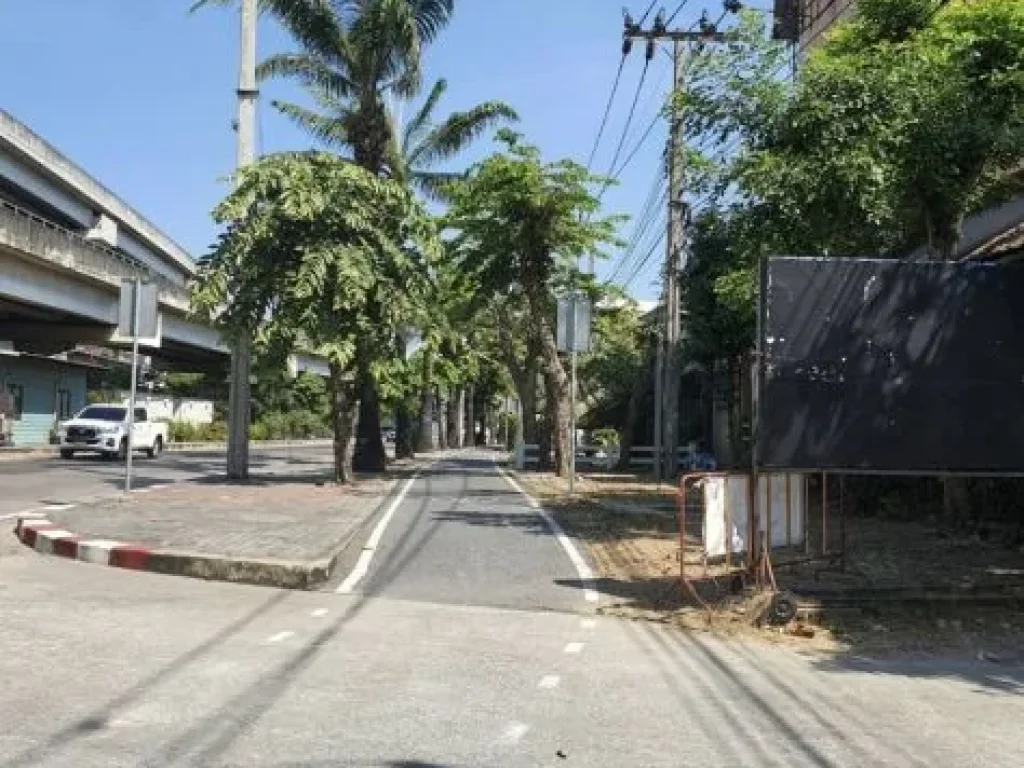 ขายด่วนที่ดินติดเลียบทางด่วน ใกล้สถานีรถไฟฟ้าสายสีชมพู วัชรพล