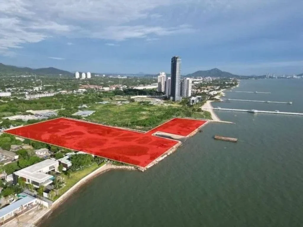 ขายที่ดินติดทะเล แปลงสวย ใกล้ชายหาดบางแสน แสนสุข ชลบุรี