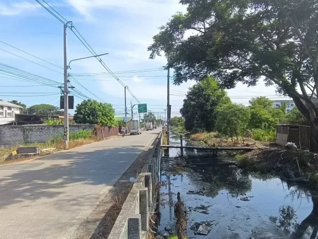 ขายที่ดินผังเมืองสีม่วงสามารถใช้สร้างโรงงานได้ ขนาดที่ดิน 8