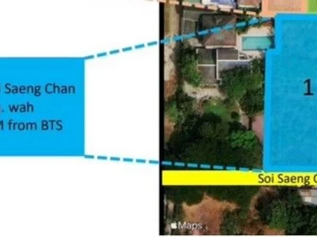 ขายที่ดินสุขุมวิท40 ซอยแสงจันทร์ เนื้อที่ 5944 ตรว 1 ไร่