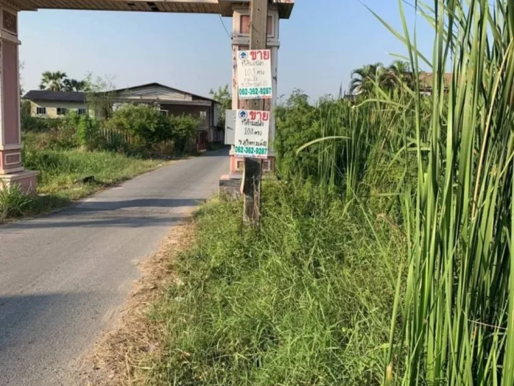 ขายที่ดินเปล่า เนื้อที่ 100 ตรว ซอยสุวินทวงค์ 41