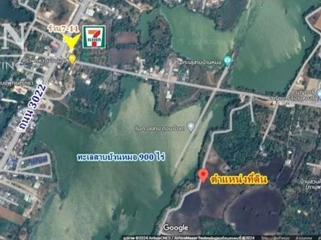 ขาย ที่ดินริมน้ำบ้านหมอ แปลงสวย ขนาด 222 ตรว ตสร่างโศก