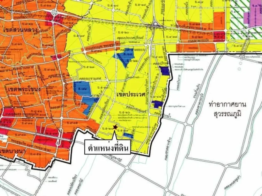 ขายถูกที่ดินเฉลิมพระเกียรติ ร9 ซ28 แยก18 แขวงดอกไม้