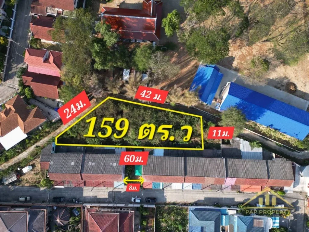 ที่ดินในหมู่บ้านรุ่งโรจน์วิลล่า สุรศักดิ์ ขนาด 159 ตรว