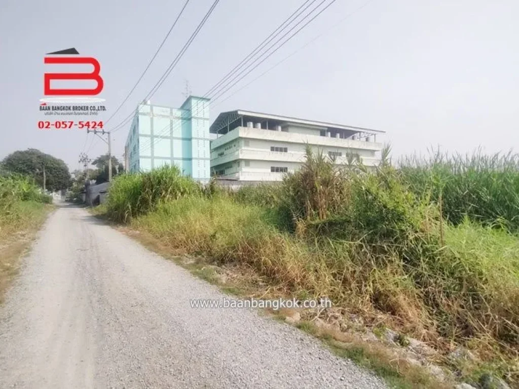 ที่ดินเปล่า ซอยจตุโชติ 8 เนื้อที่ 6734 ตรวถนนจตุโชติ