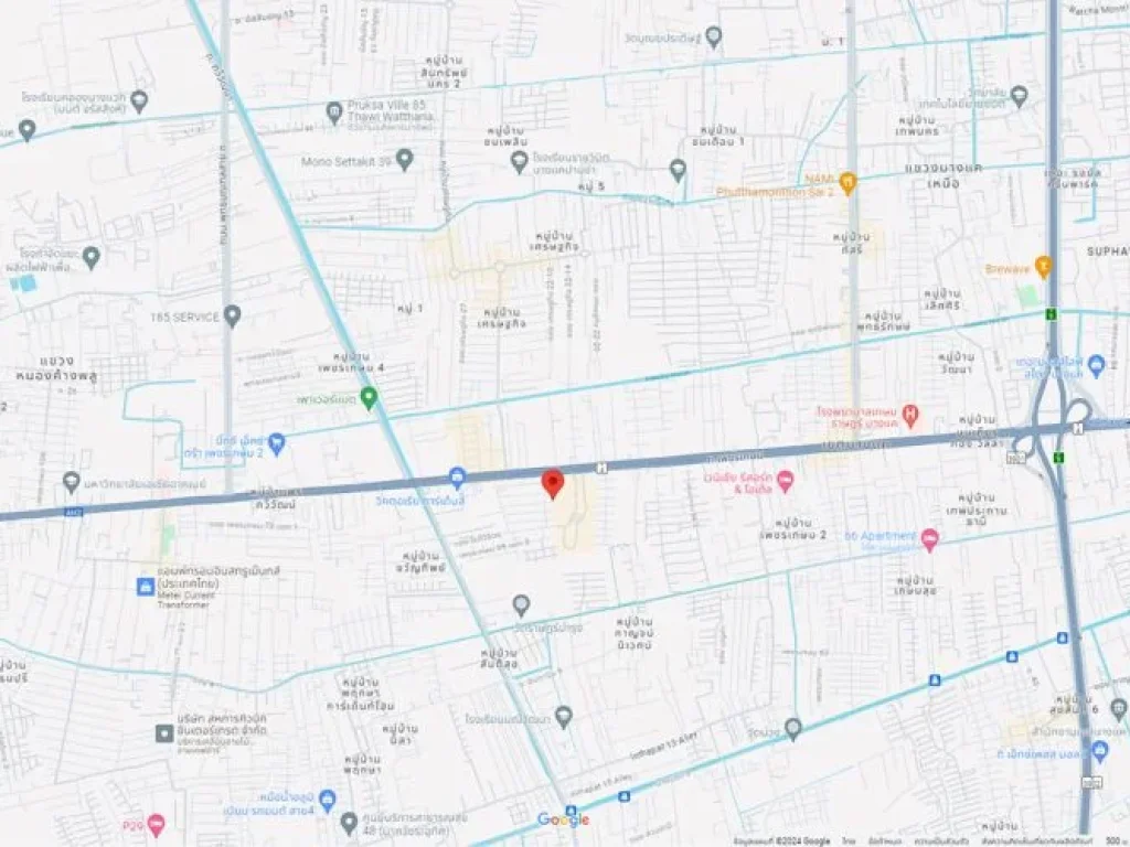 ขายหอพัก อพาร์ทเม้นต์ 5 ชั้น 106 ตรว ซอยเพชรเกษม 67 แยก 5