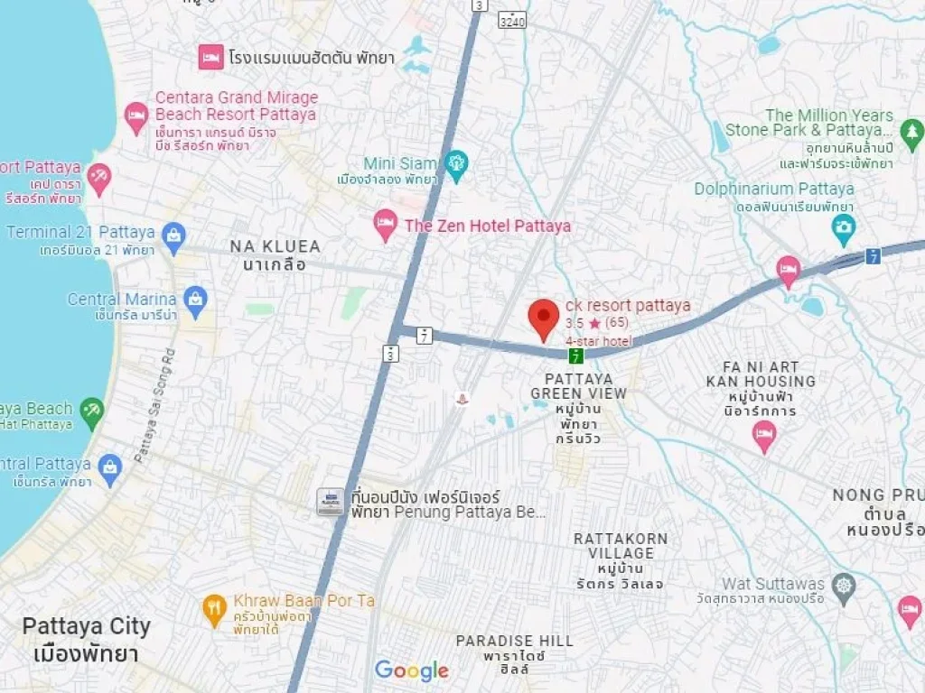 ขาย ถูกมากโรงแรม 156 ห้อง อยู่ติดทางด่วน พัทยา ใกล้ ห้าง