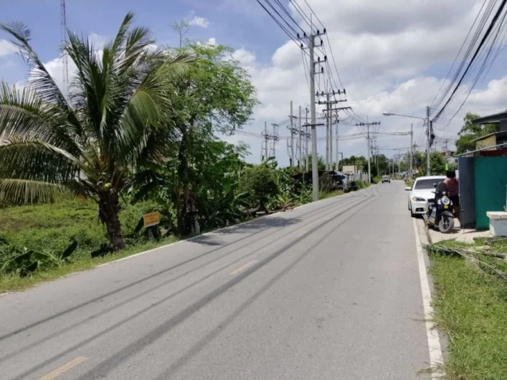 ขายที่ดินเปล่า 128 ไร่ ติดถนนซอยวัดคลองพุทรา ถนนอุดมสรยุทธ์