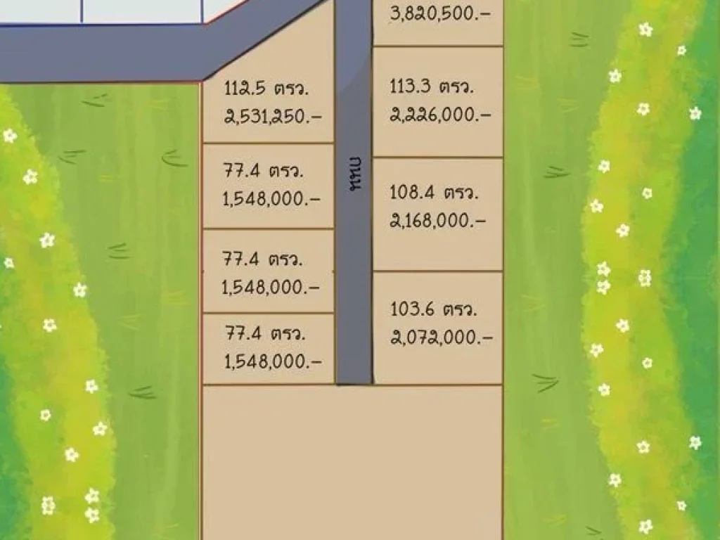 ที่ดินสวยทำเลทอง ตัวเมืองระยอง มีเพียง 8 ล็อคเท่านั้น