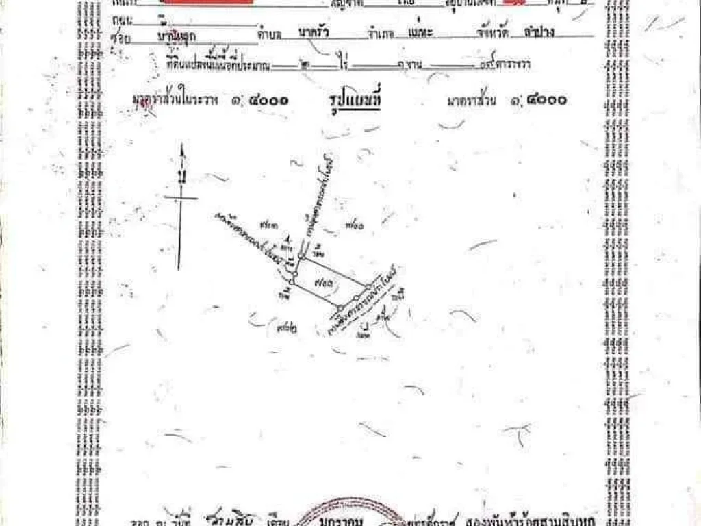 ที่ดิน 2 ไร่ 35 แสน ในบ้าน สบเป๊าะ แม่ทะ ลำปาง