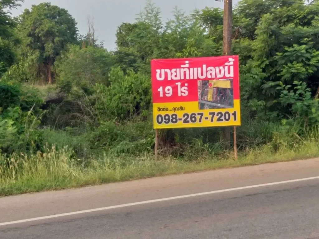 ขายที่ดินทำเลดี ติดถนนหลวงชนบทหมายเลข 211 อำเภอท่าบ่อ