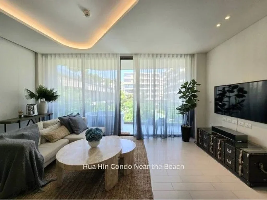 ขายคอนโดติดทะเลหัวหิน Veranda Residence 91 ตรม