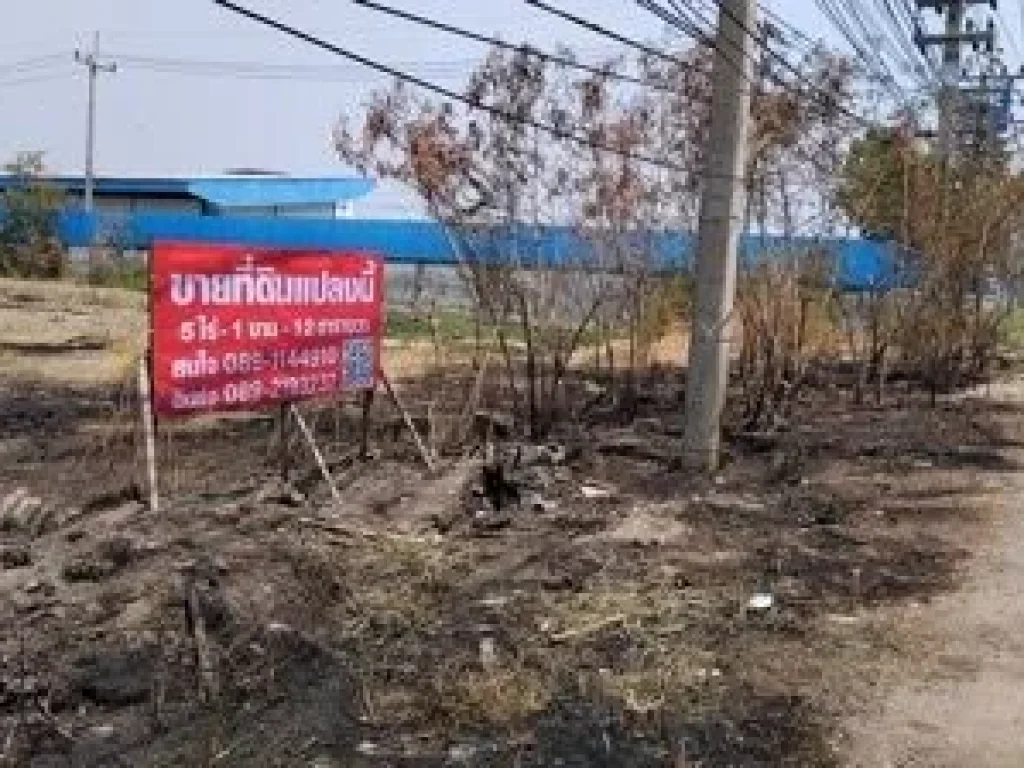 ขายที่ดินติดถนนสุขุมวิท 5 ไร่ บางนา-ตราด กม54 คลองตำหรุ