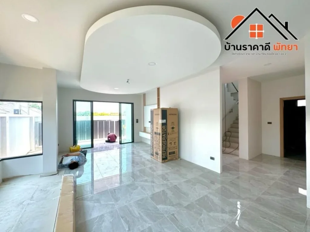 บ้านเดี่ยว 2 ชั้นสร้างใหม่สไตล์โมเดิร์น ฟรี