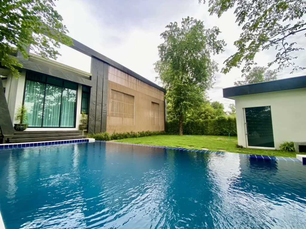 Pool Villa หรูในจังหวัดเชียงใหม่ สไตล์ Modern Luxury