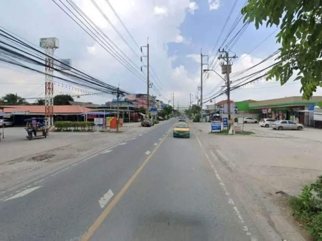 ขายที่ดินพร้อมสิ่งปลูกสร้าง ติดถนนหนามแดง-บางพลี 