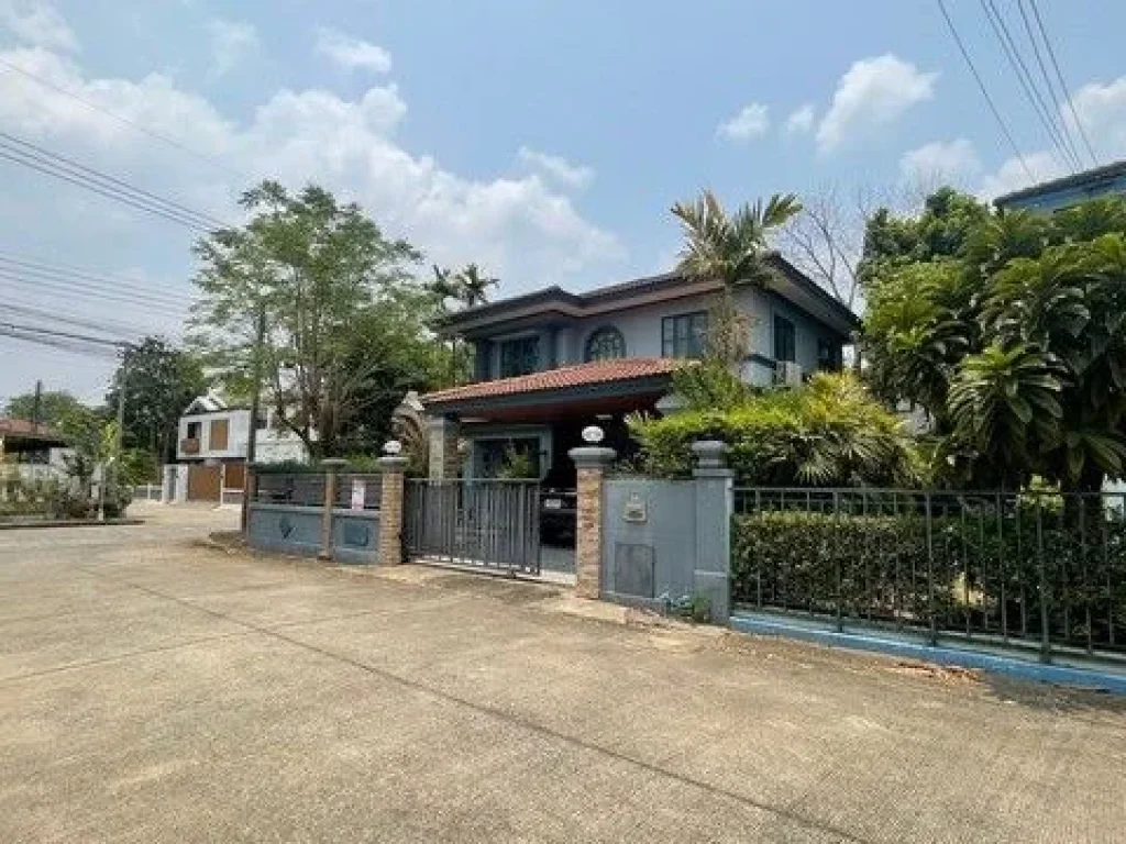 หมู่บ้านปาริชาติ 345 บางคูวัด ปทุมธานี หลังมุม