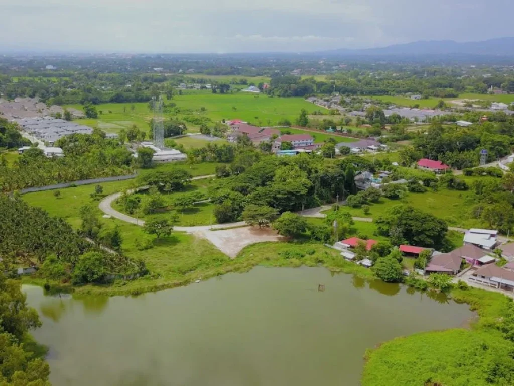 ขายที่ดินใกล้น้ำ เชียงใหม่ ทำเลดี สงบ ธรรมชาติสวยๆ เย็นสบาย