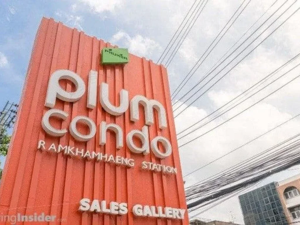 ปล่อยเช่า พลัมคอนโด ราม 60 อินเตอร์เชนจ์ Plum Condo Ram 60