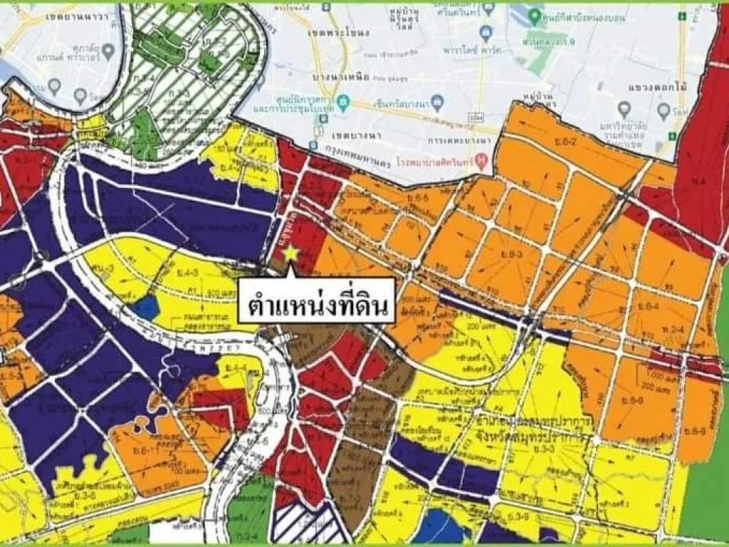 ขายที่ดินถมแล้ว บนสุขุมวิท 115 และซอยสุขุมวิท 117