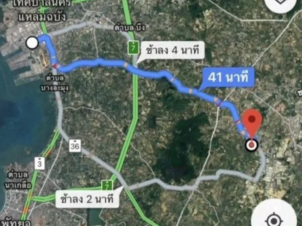 ขายที่ดินผังสีม่วง ปลวกแดง ติดนิคมอมตะซิตี้ ระยอง FP-L0163