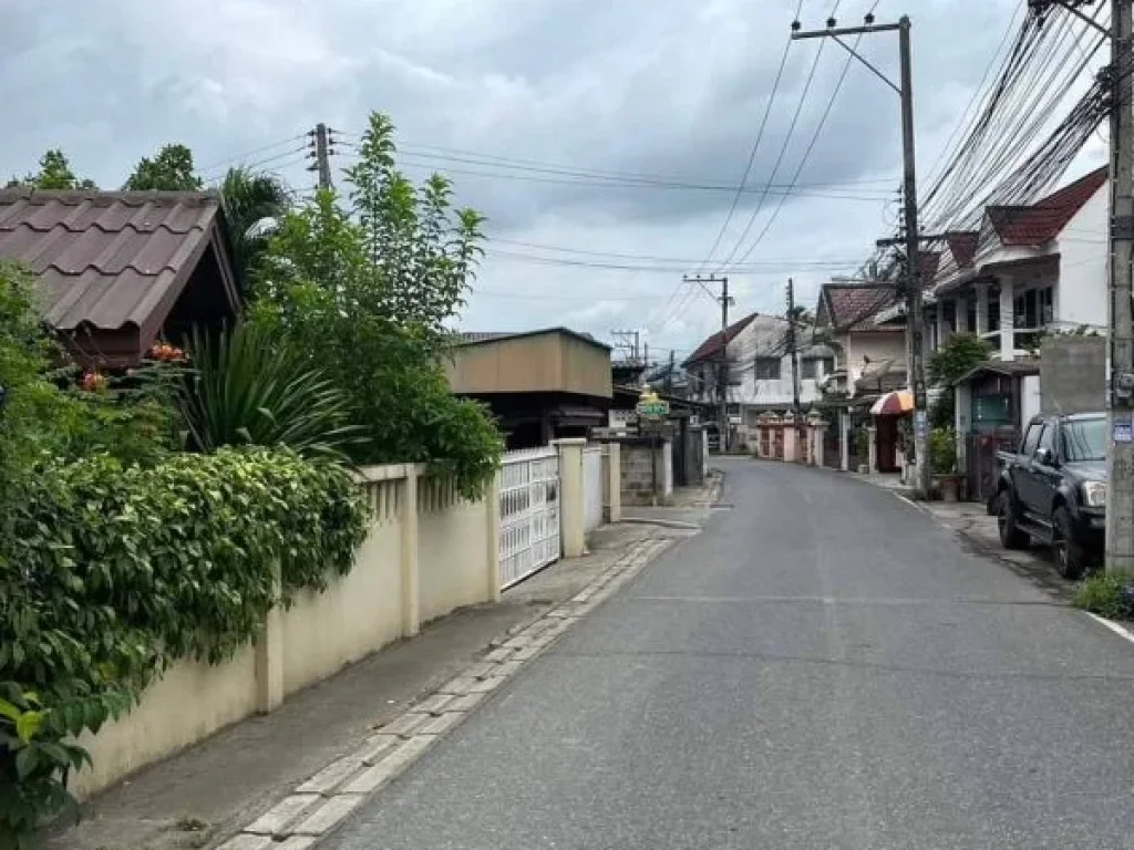 ขายที่ดินตำบลแม่เหียะห่างถนนหลักเพียง 100เมตรพร้อมโอน