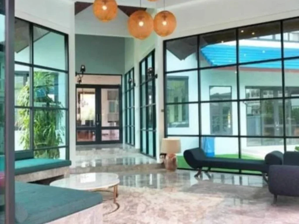 ขายบ้าน Private house pool villa ถนนศรีนครินทร์ ใกล้MRT