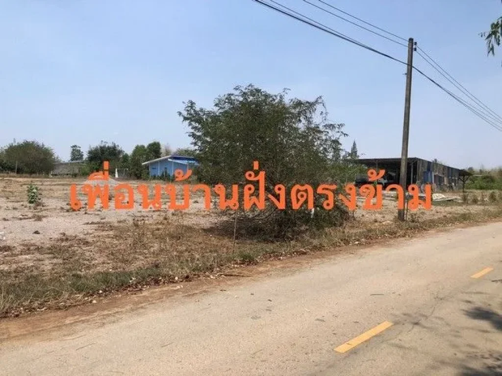 ขายที่ดินถมแล้วติดถนน 2 ด้าน ตรางบัว อจอมบึง จราชบุรี