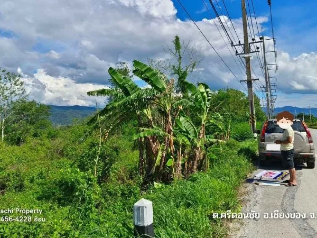 ขายที่ดิน 3098 ตรว ติดถนนเอเชียสาย 3 ใกล้ด่านเชียงของ