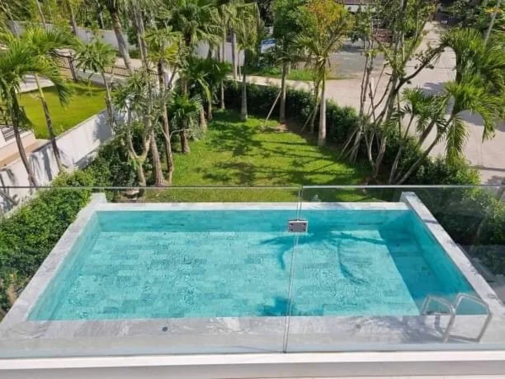 ให้เช่าบ้านหรู Pool Villa สร้างใหม่ 120000 บาท 139 ตรว 4