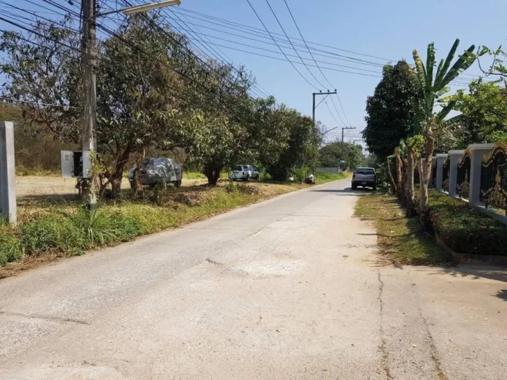 ขายที่ดินแถวบ้านร้องเรือนคำติดถนนทำเลโฉนดพร้อมโอน