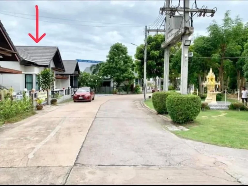 หมู่บ้านกรีนปาร์คให้เช่า ซอยสยามคันทรี-ติดทางออกด่านสุดท้าย