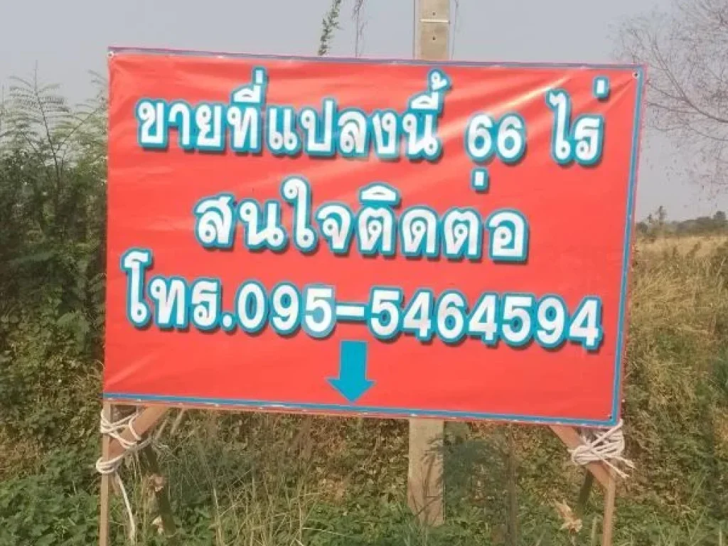 ขายที่ 66ไร่ ติดถนนศรีสะเกษ กันทรลักษ์ ด้านหน้าติดถนนฝั่งขาเ