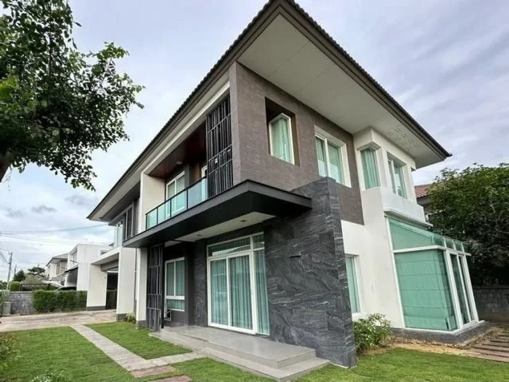 Sale Rent ขาย เช่า บ้านเดี่ยว modern style หลังมุม