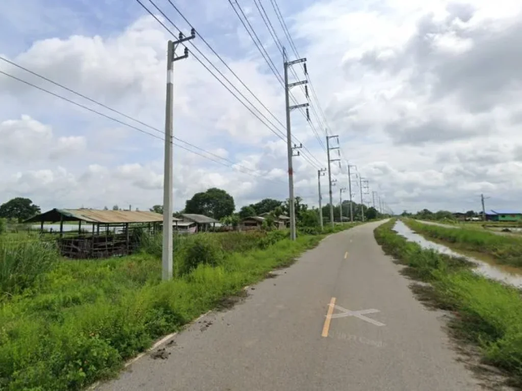 ขายที่ดินแหลมประดู่เนื้อที่ 1 ไร่ ติดถนนเลียบคลองชลประทาน