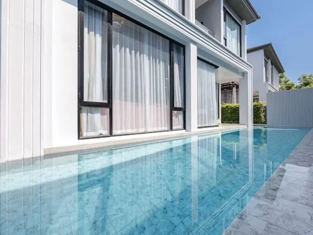 ให้เช่า Pool Villa สุดหรู 2 ชั้น 4 ห้องนอน โครงการ Belgravia