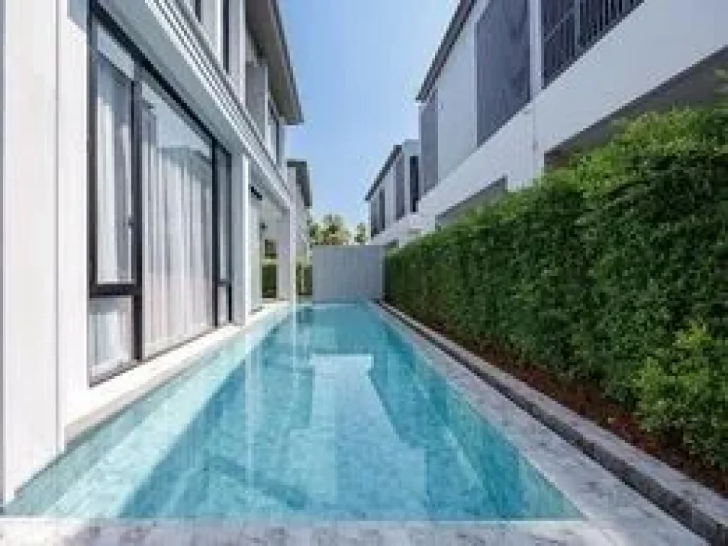 ให้เช่า Pool Villa สุดหรู 2 ชั้น 4 ห้องนอน โครงการ Belgravia