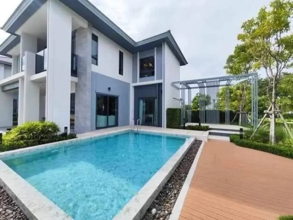 ขายบ้านเดี่ยว พลูวิลล่า Beautiful house 2 storey with private