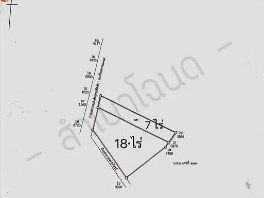 ขายที่ดินเปล่า สีเหลือง ติดถนนเส้น 331 โซนเขาไม้แก้ว บางละมุง