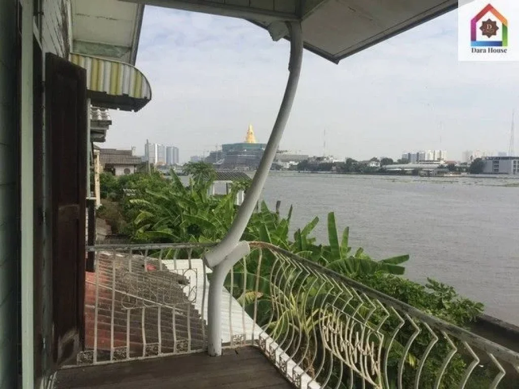 ขายที่ดินพร้อมบ้านติดแม่น้ำเจ้าพระยา ซอยจรัญสนิทวงศ์ 741