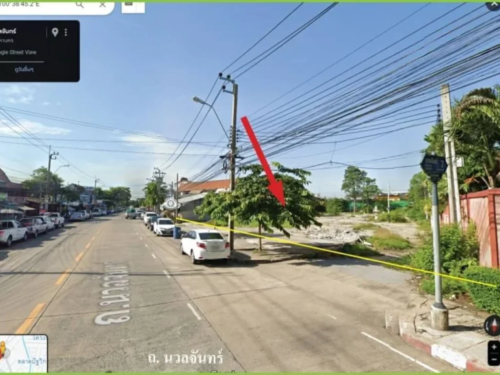 ขายที่ดินต่ำกว่าราคาตลาดที่ดินติดถนนประเสริฐมนูกิจ