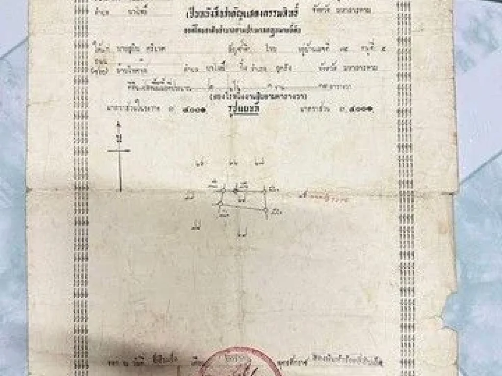 Vายที่ดิน ทำเลดี ติดถนนแจ้งสนิท ถนนสี่เลน