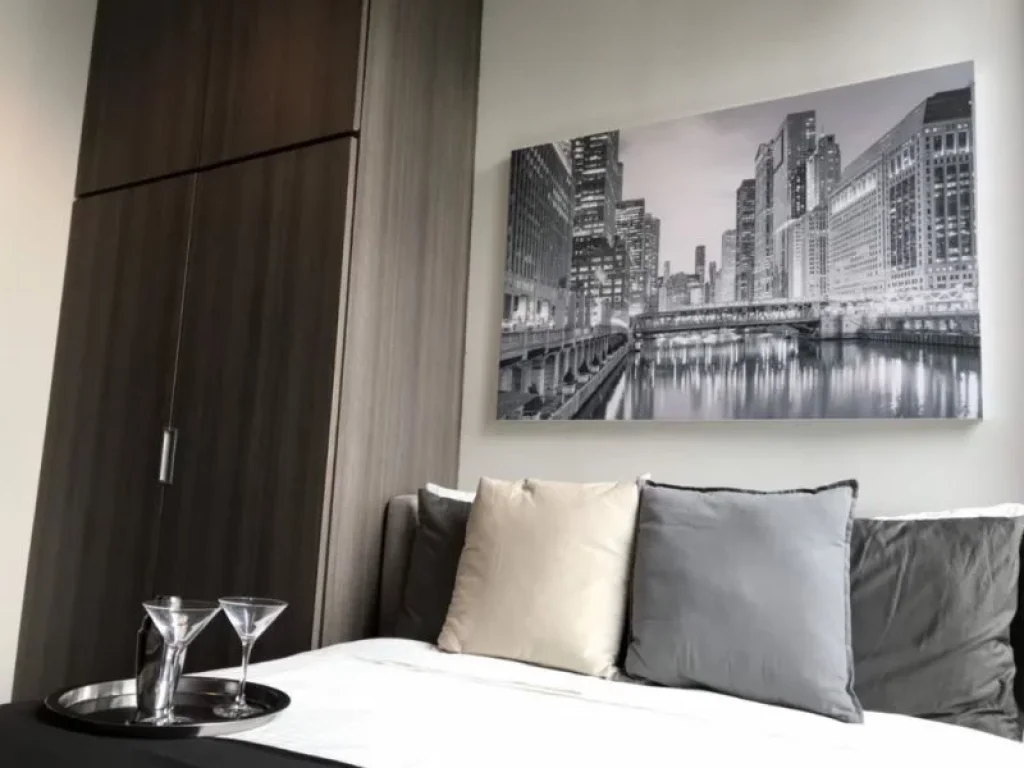 Condo Edge Sukhumvit 23 ใกล้ BTS อโศก 30 ตารางเมตร 1 ห้องนอน