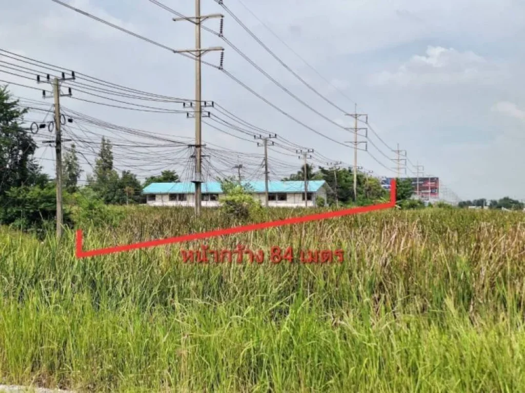 ขาย ที่ดิน อยุธยา ติดถนนใหญ่ 3 ไร่ ติดถนนสายเอเชีย