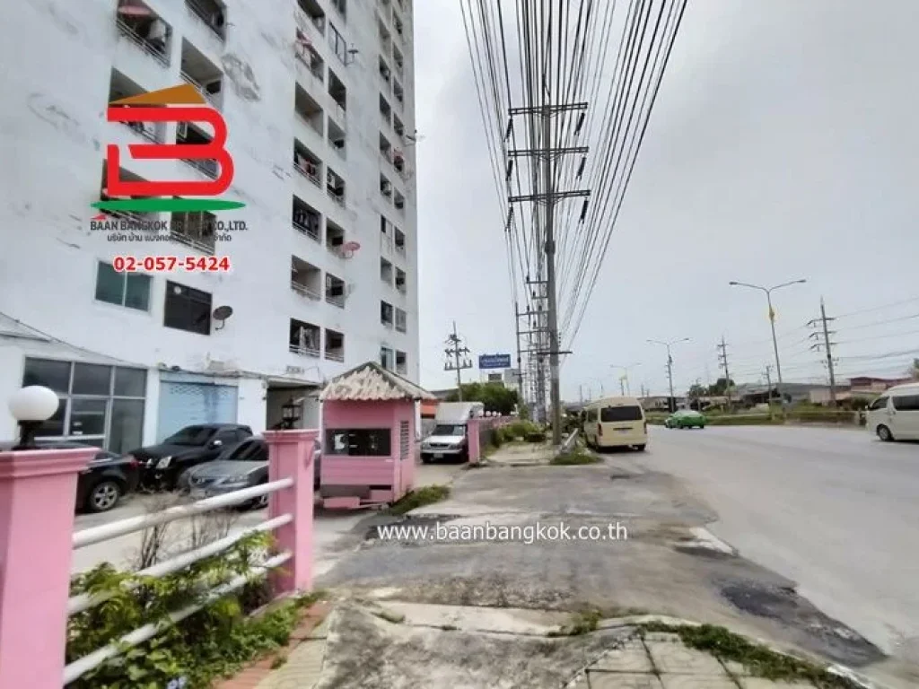 ห้องชุด เอกธานี คอนโดทาวน์ บางพูน เนื้อที่ 2795 ตรม