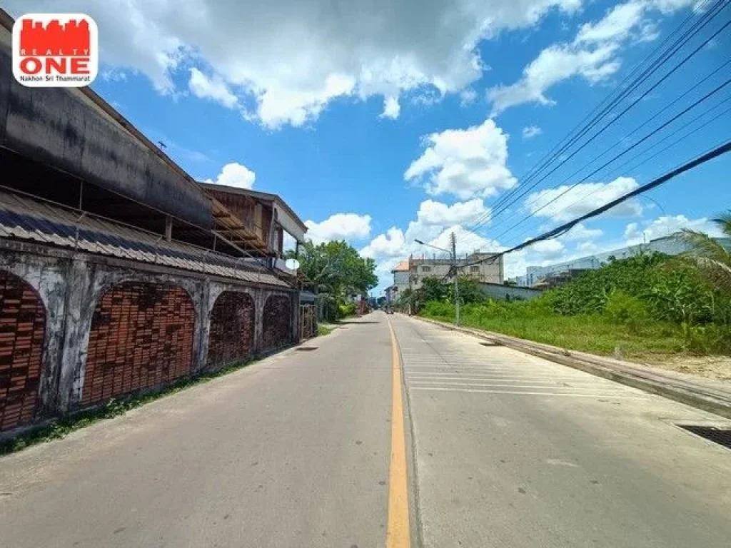 ที่ดินเปล่า ทำเลทอง ใจกลางเมืองนครศรีธรรมราช ซ บ่ออ่าง